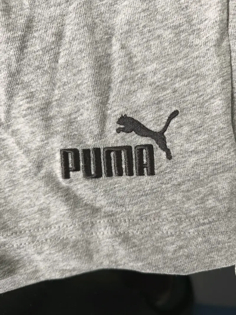 Shorts grises deportivos Puma - 2