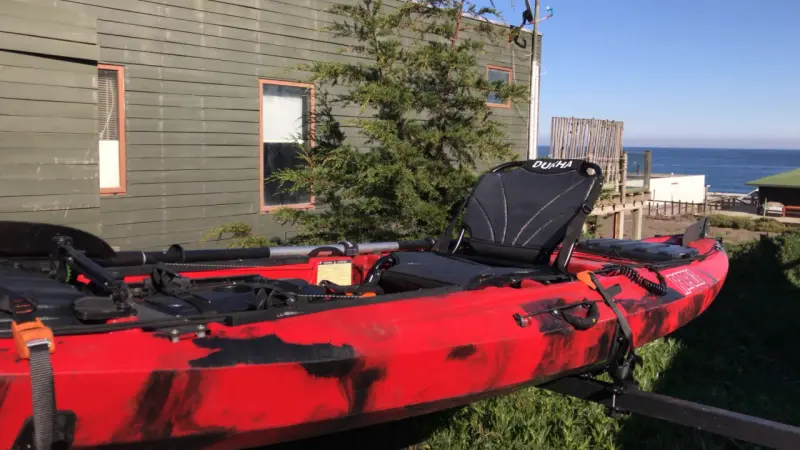 Kayak de pesca permit 13 remos y timon - 4