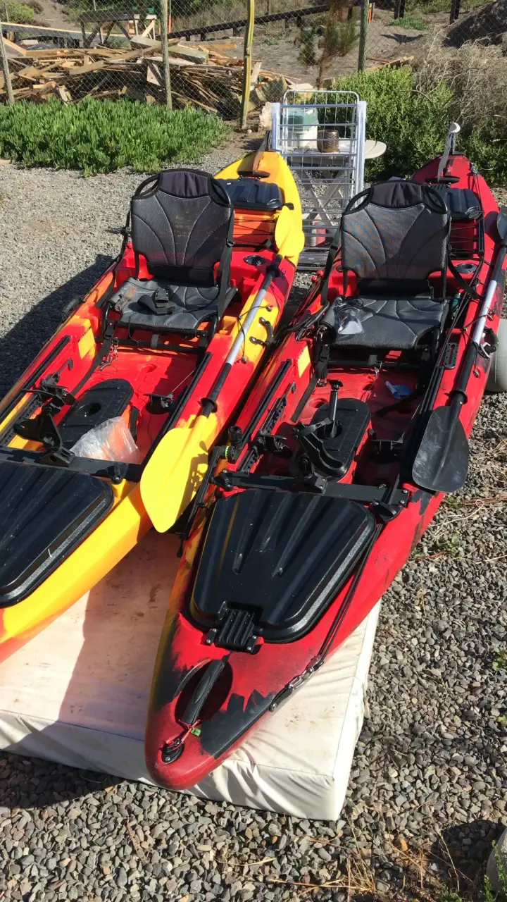 Kayak de pesca permit 13 remos y timon - 5