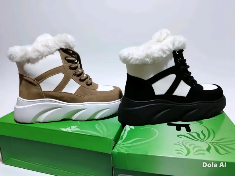 Botines forrados con chiporro - 1