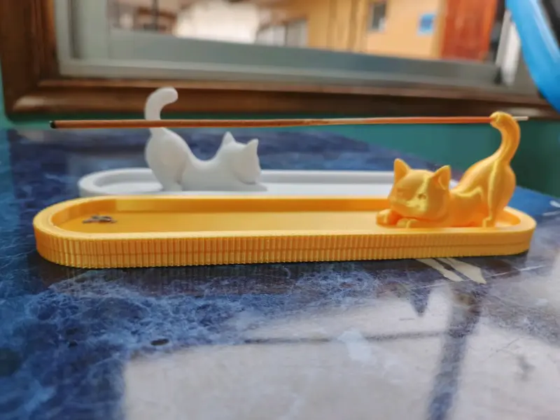 Porta incienso en forma de gato - 2