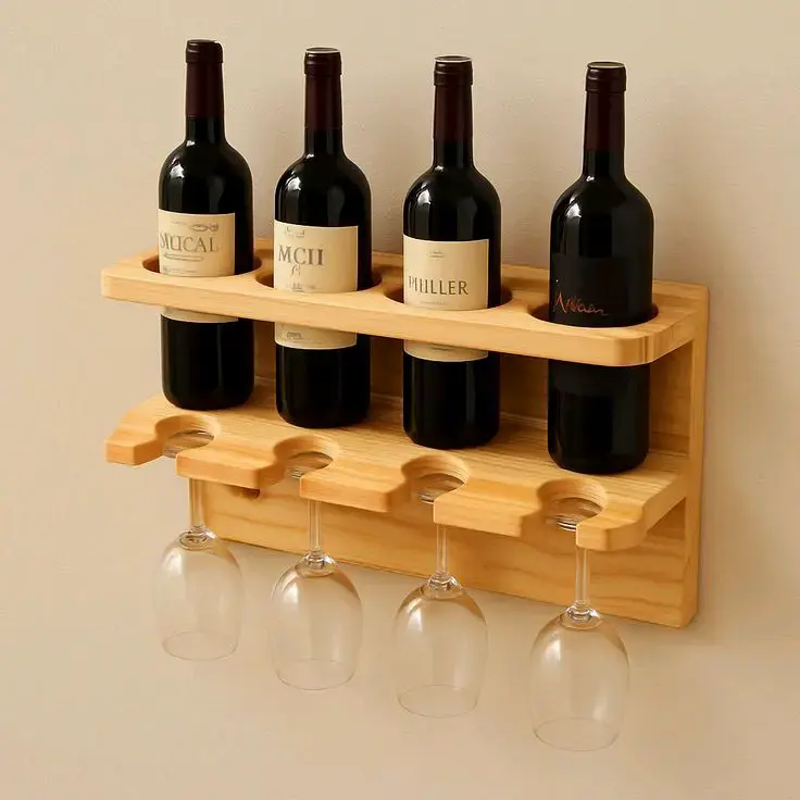 Kit de bar modular de madera - 6