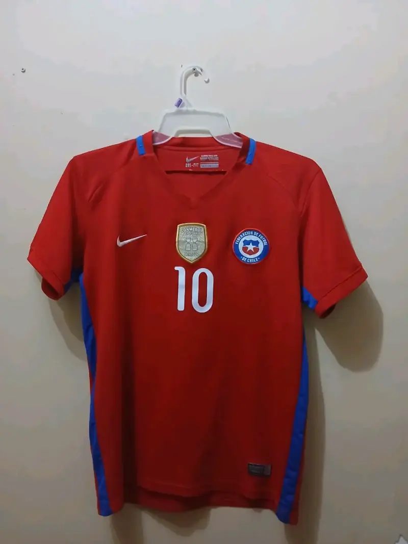 Camiseta roja selección chilena VALDIVIA - 1