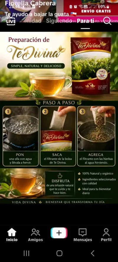 Té Divina natural y orgánico - miniatura 1