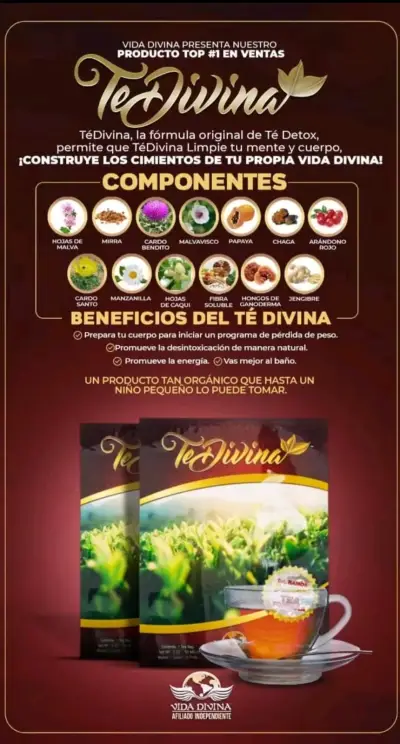 Té Divina natural y orgánico - miniatura 4