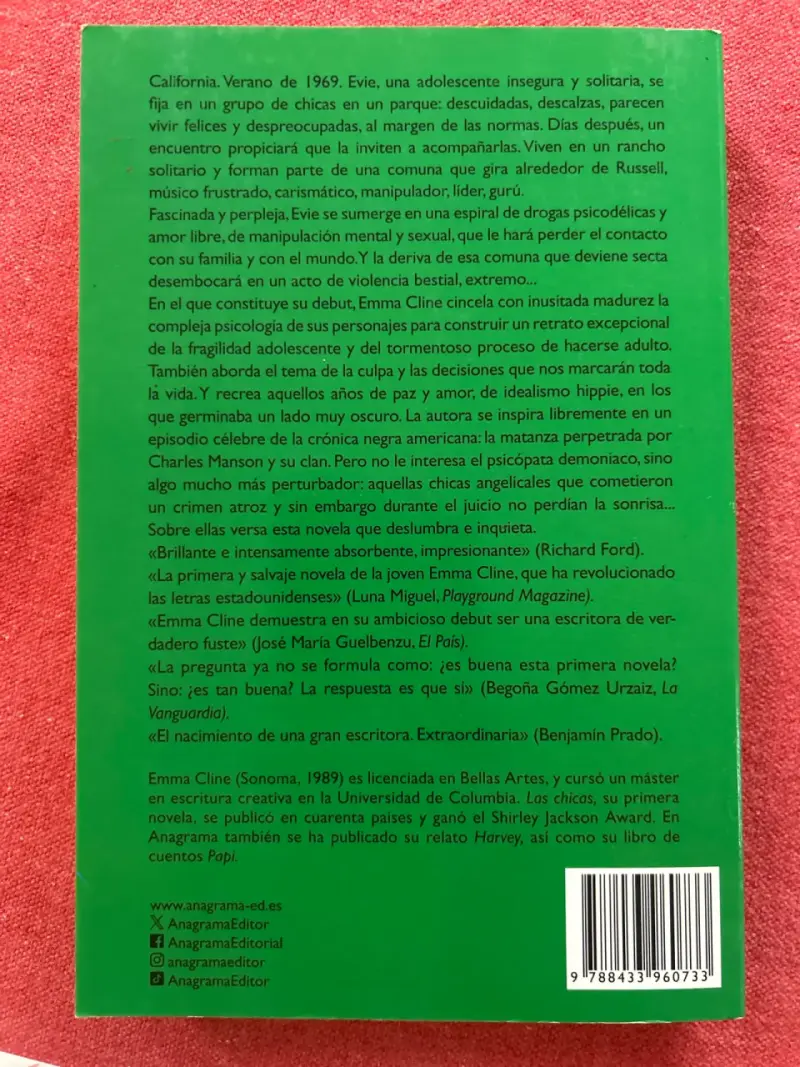 Libro Emma Cline Las chicas - 2