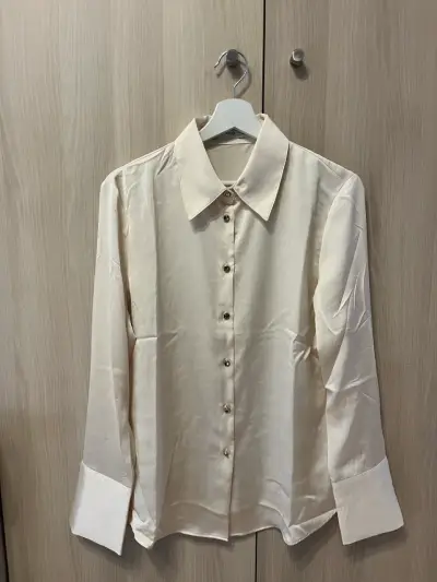 Blusa satín Mango talla M - miniatura 2