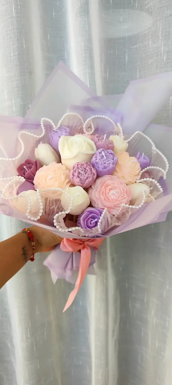 Velas de soja, ramos, velas decorativas y eventos - 6