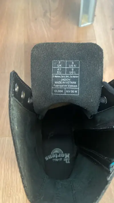 Botines Dr Martens negras de cuero grueso - miniatura 5