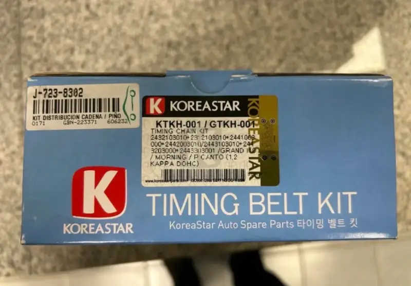 Kit de Correa (Cadena) de Distribución Koreano - 3