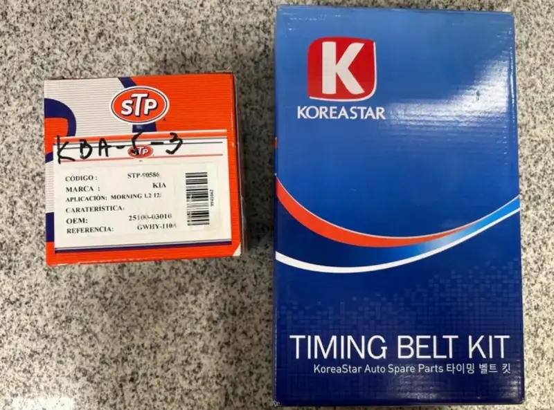 Kit de Correa (Cadena) de Distribución Koreano - 6