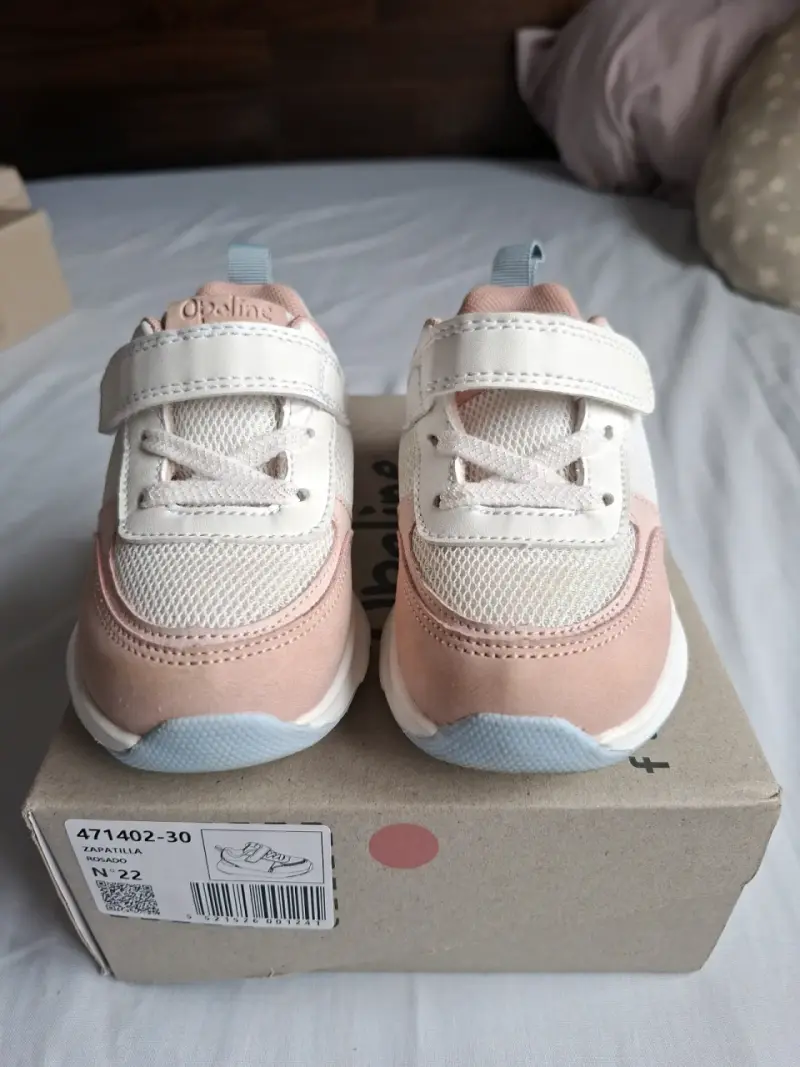 Zapatillas rosa bebé Opaline - 1