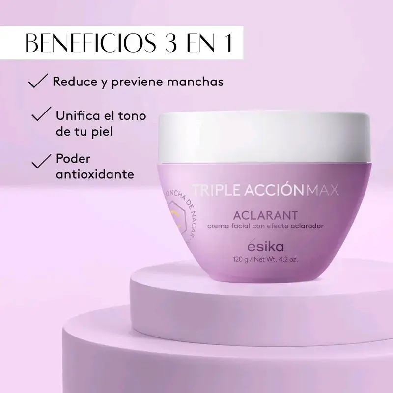 Crema Facial Esika Triple Acción
