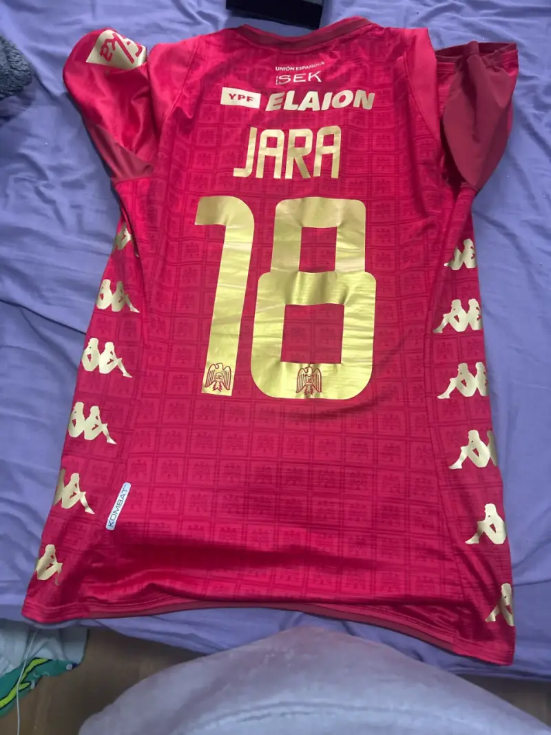 Camiseta fútbol roja Kappa - 3
