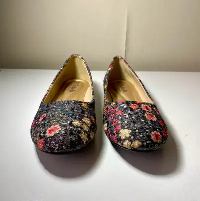 Zapatos planos florales - miniatura 5