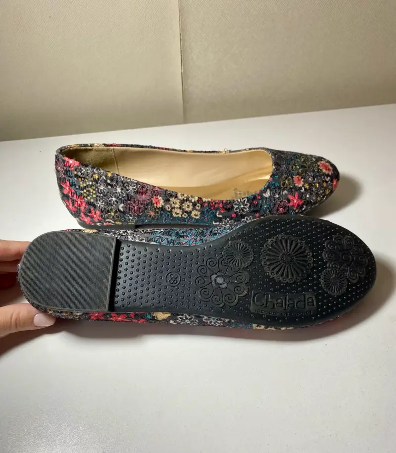 Zapatos planos florales - 6