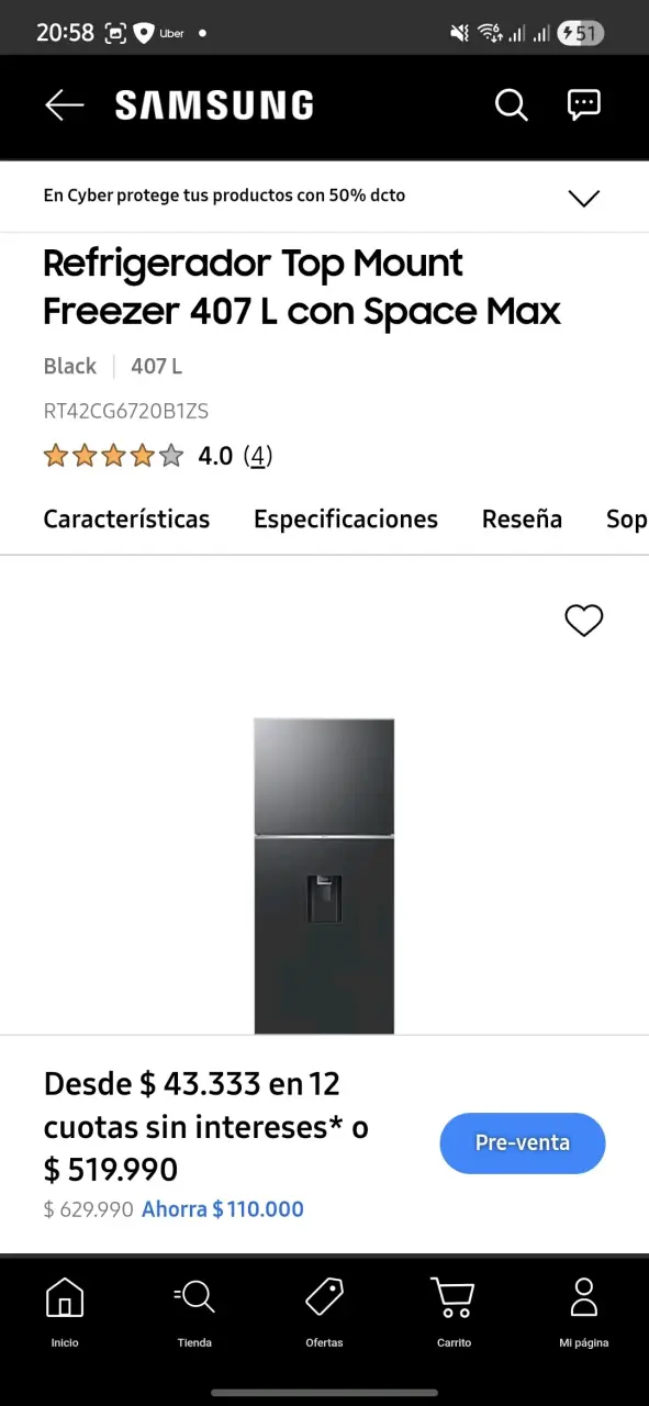 Refrigerador Samsung 407LTs - 3