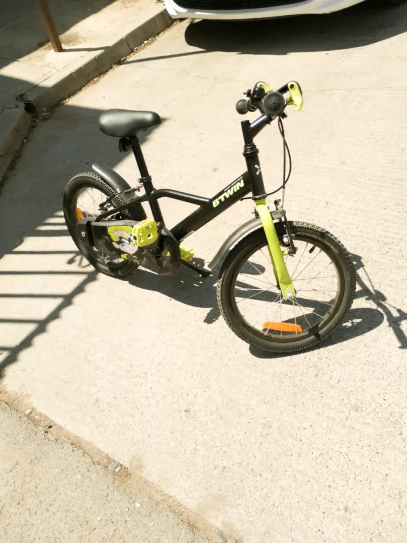 Bicicleta infantil Btwin negra - 2