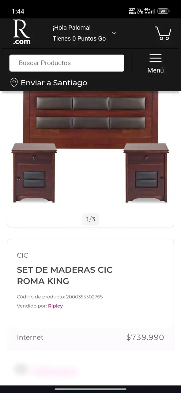 Cama King CIC con colchón - 3