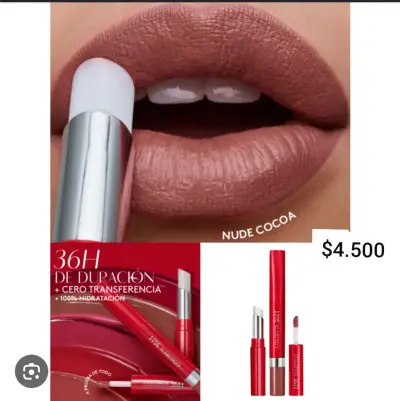 Labial Mate 24H Nude Lazos - miniatura 2