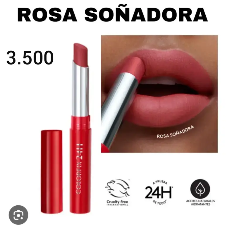 Labial Mate 24H Nude Lazos - 3