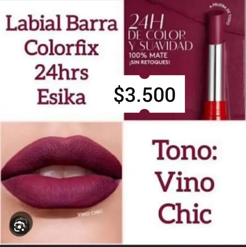 Labial Mate 24H Nude Lazos - 6