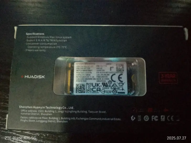 Disco SSD Huadisk 128GB - 2