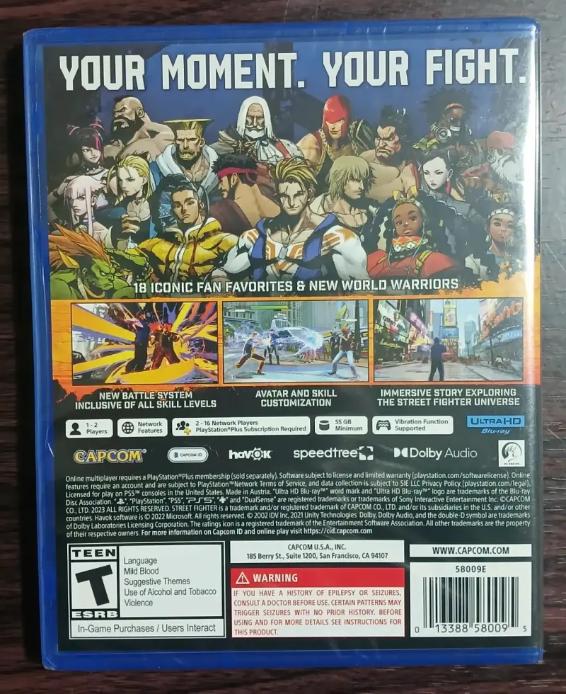Street Fighter 6 PS5 nuevo y sellado - 2