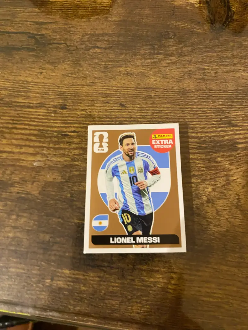 Lámina extra Panini Lionel Messi - 2