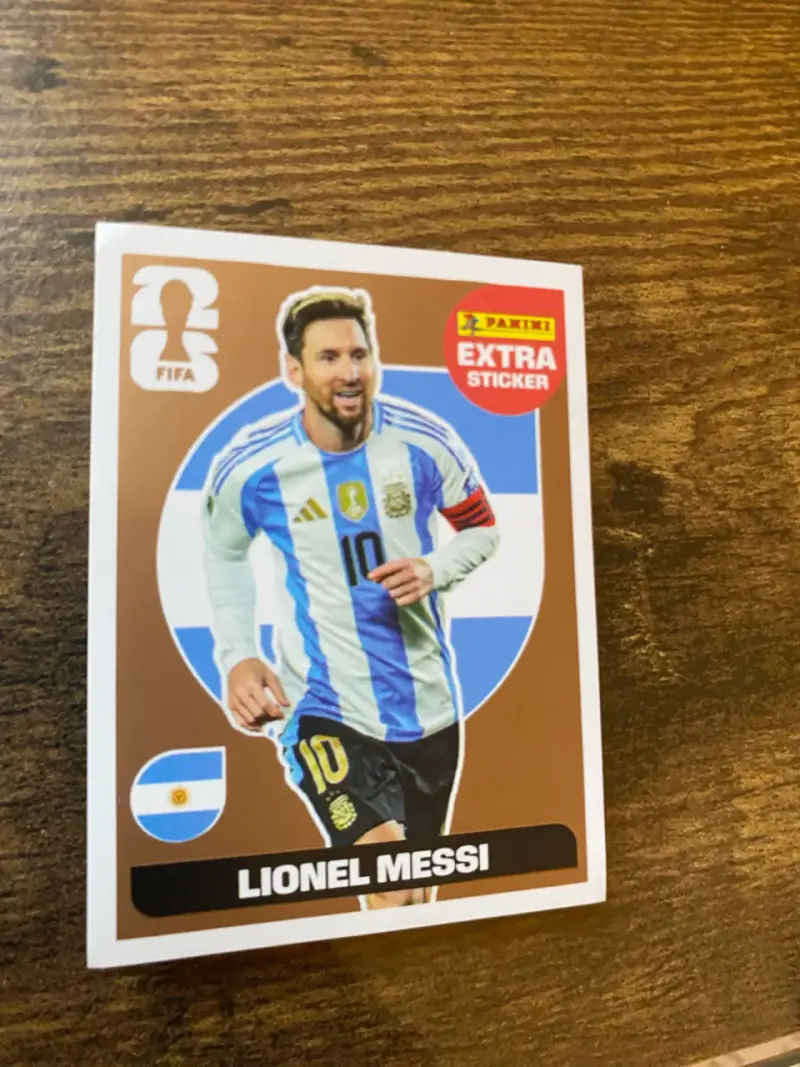 Lámina extra Panini Lionel Messi - 4