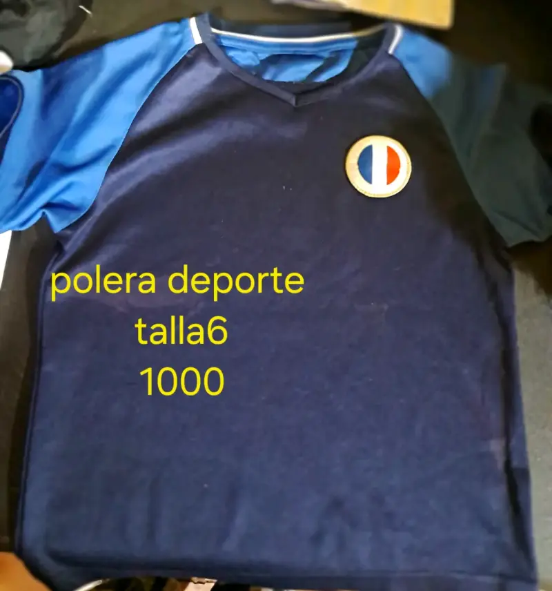 Polera deportiva Strikers azul - 5