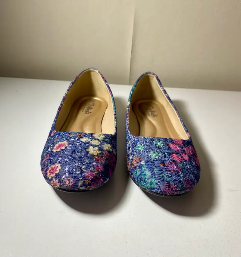 Zapatos planos estampado floral - 4