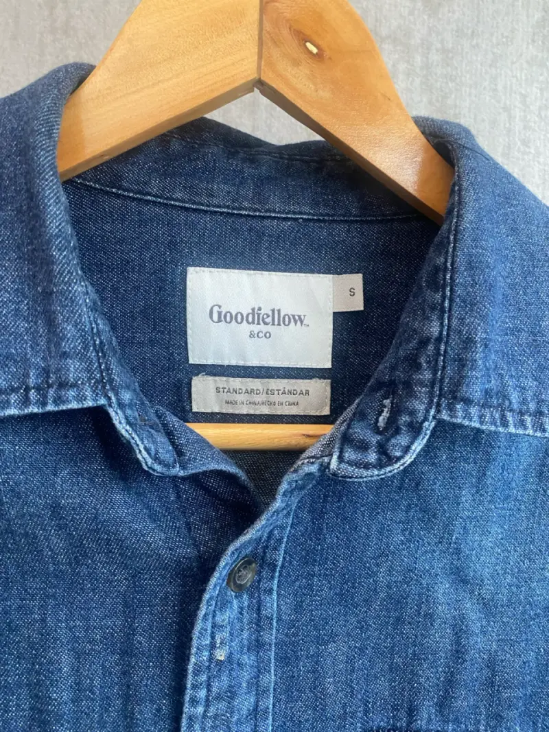 Camisa de mezclilla Goodfellow - 4
