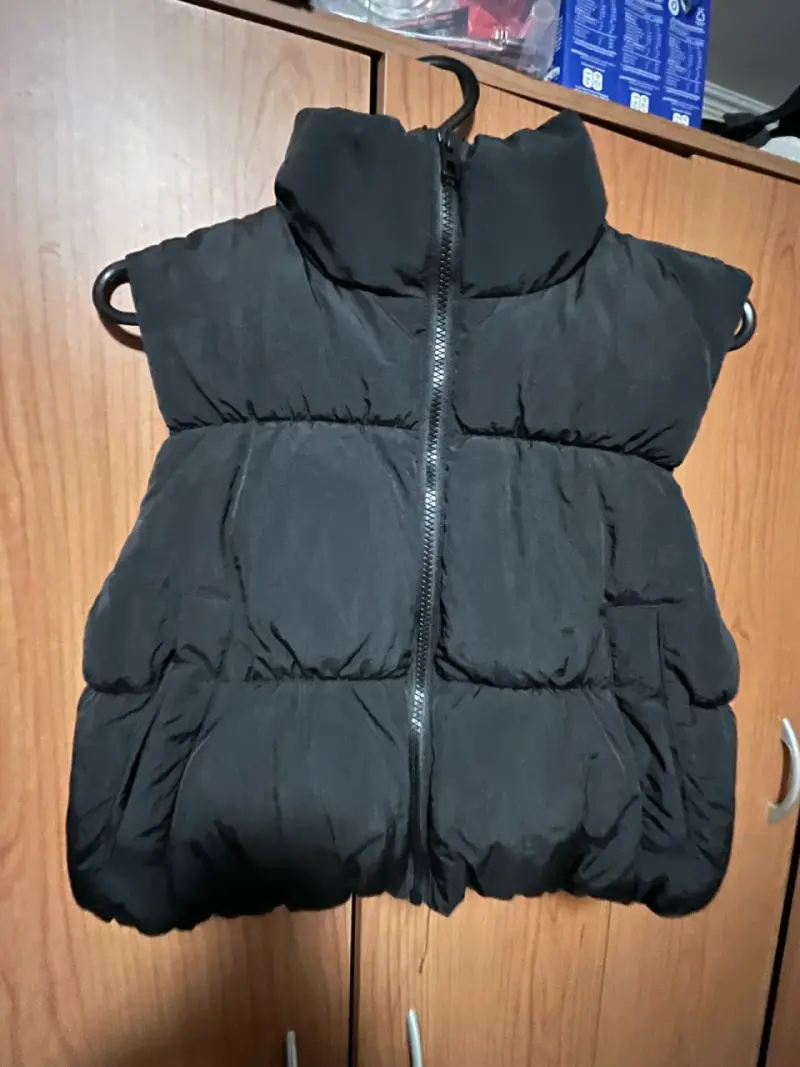 Chaqueta puffer negra - 4