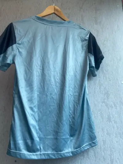 Polera FOX gris verdosa  y negra mujer. - miniatura 5