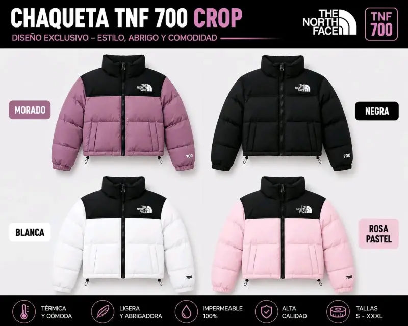 Chaqueta TNF 700 Mujer
