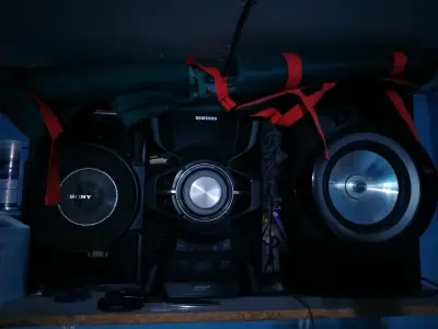 Sistema de audio Samsung con parlantes - miniatura 1