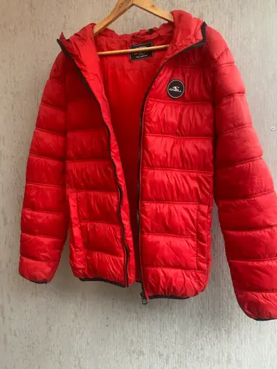 Chaqueta roja con capucha Oneill talla S - miniatura 4