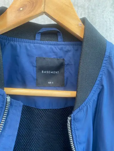 Chaqueta bomber azul Basement - miniatura 2