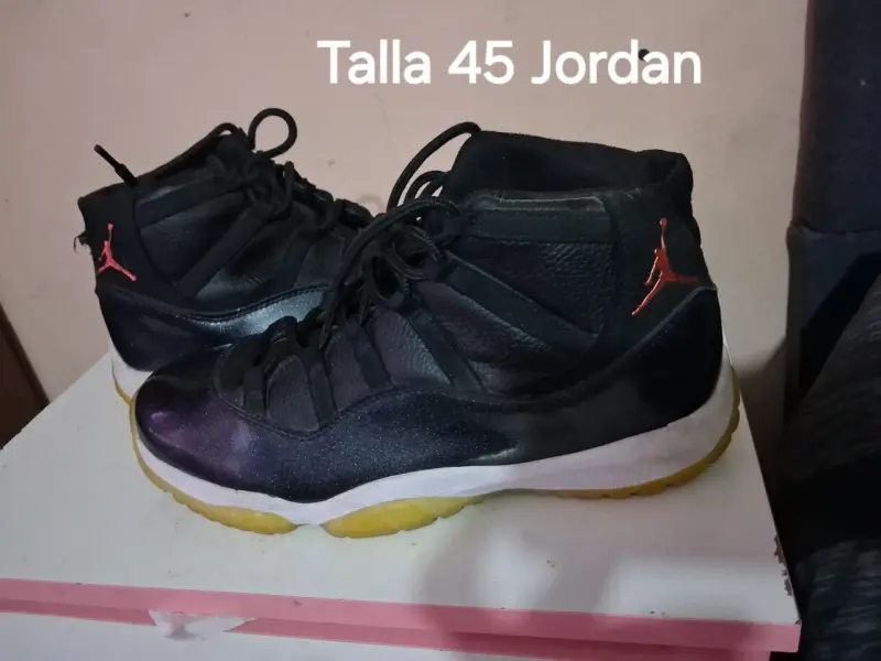 Zapatillas negras talla 45 Jordan - 1