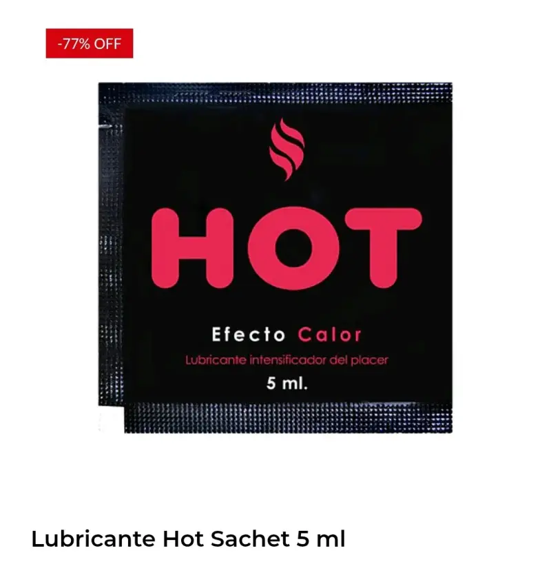 Lubricante Hot efecto calor 5 ml