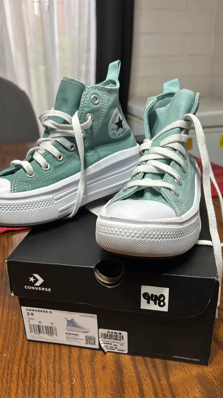 Zapatillas Converse Azul Talla 34 (21 cm) - 3