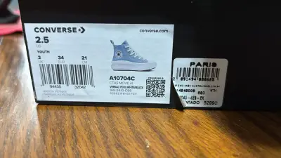 Zapatillas Converse Azul Talla 34 (21 cm) - miniatura 6