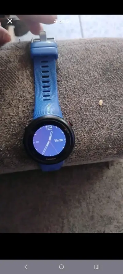 Reloj inteligente Garmin azul - miniatura 1