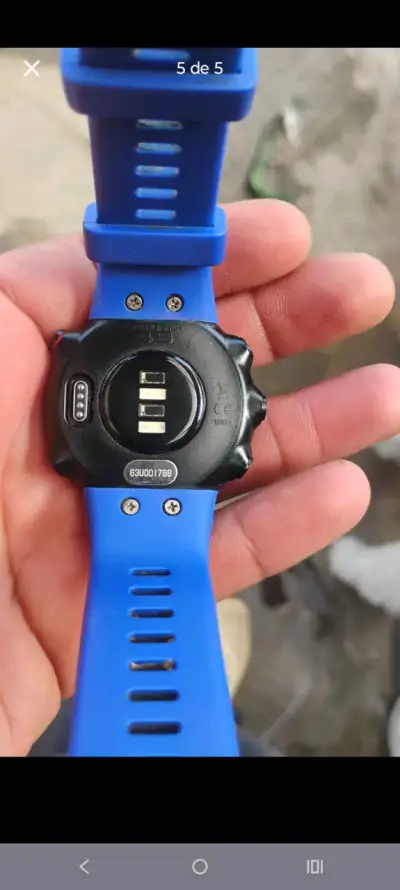 Reloj inteligente Garmin azul - miniatura 2