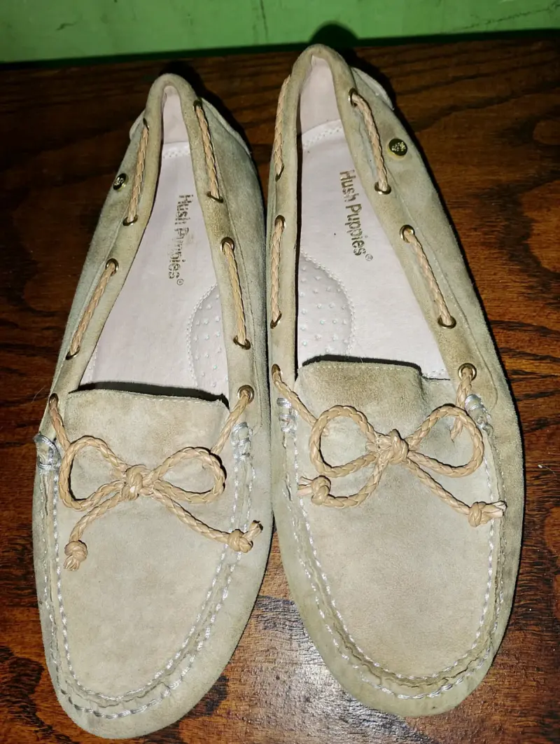 Mocasines beige Hush Puppies - 1
