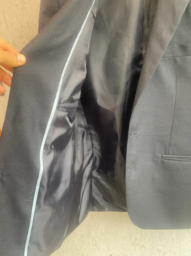 Blazer negro elegante Scappini - 3