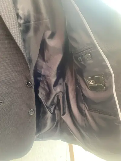 Blazer negro elegante Scappini - miniatura 5
