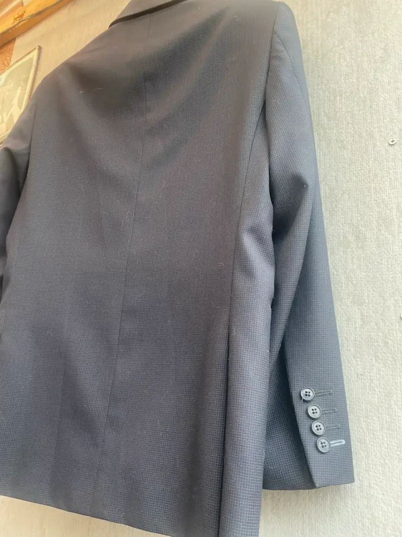 Blazer negro elegante Scappini - 6