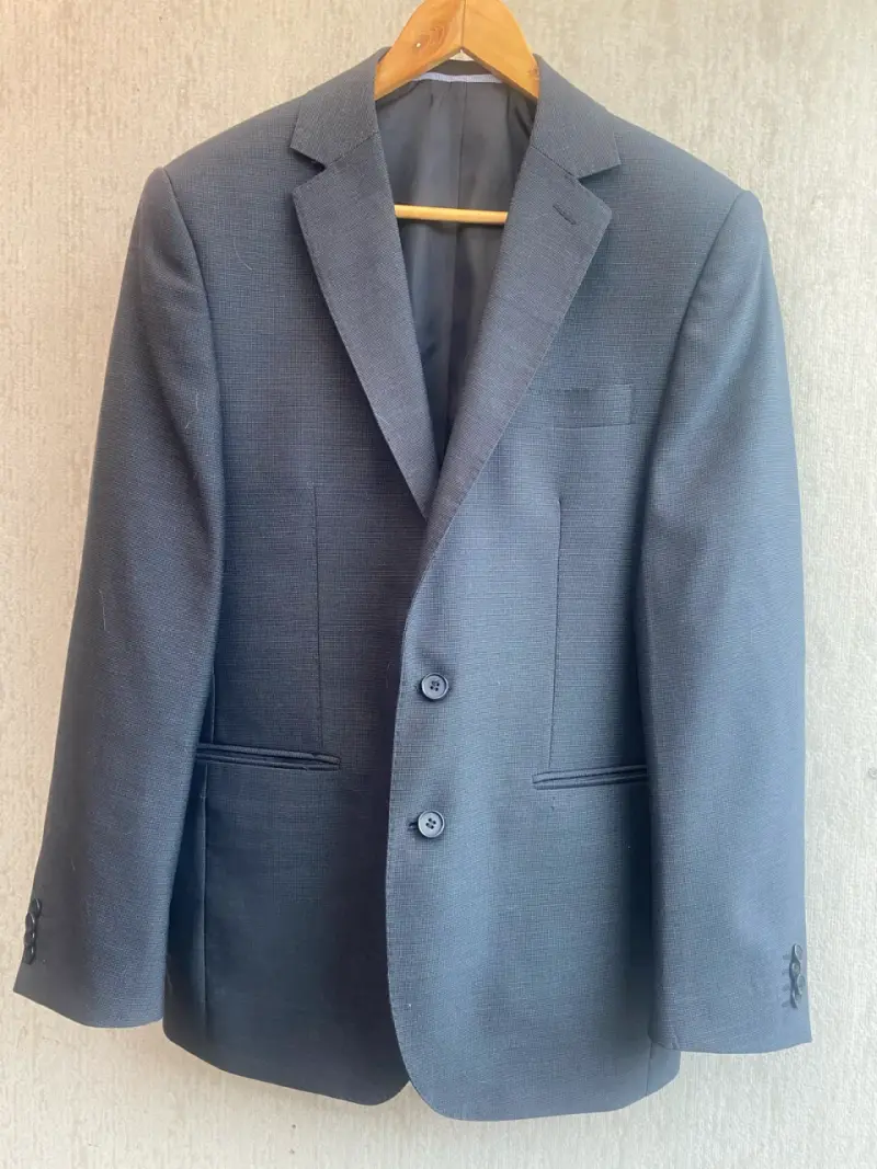 Blazer gris azulado oscuro elegante - 2